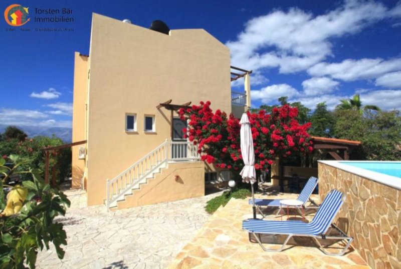 Kokkino-Chorio Kreta, Kokkino Chorio Villa mit atemberaubendem Meerblick u.priv. Pool Haus kaufen